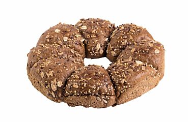 Chaup.plukbrood bruin 225gr 6022