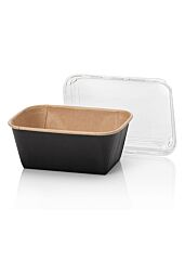 SUP kraft bak 900ml 168x118x68mm