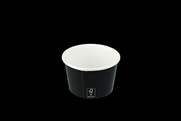 IJsbeker zwart 4oz 120ml FSC
