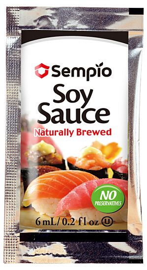 Sempio soy sauce sachets 6ml