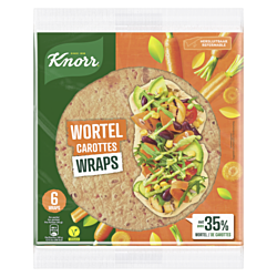 Knorr groente wrap wortel 6st