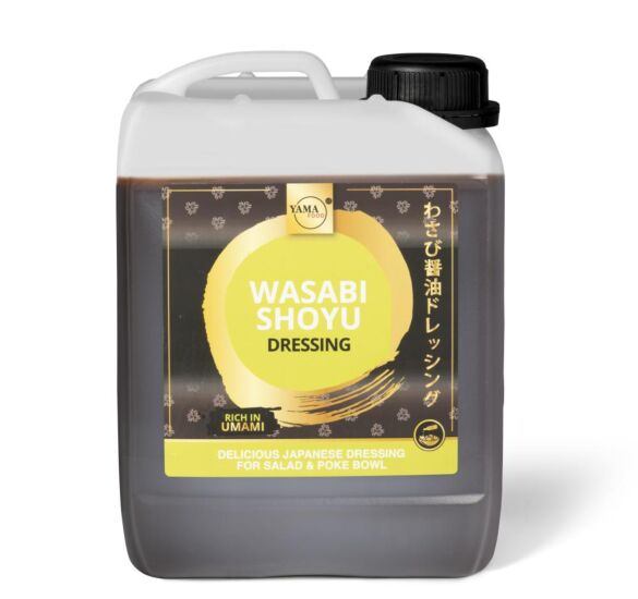 !Yama wasabi shoyu dressing
