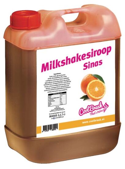 Coolbreak milkshakesiroop sinas