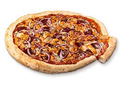 Oetker pizza bbq pollo 445gr