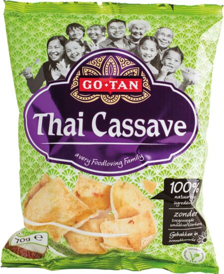 Go-tan cassave kroepoek 70gr