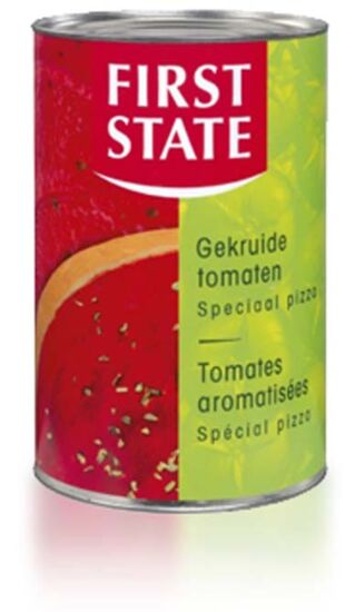 First state pizzasaus gekruid