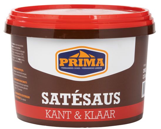 Prima satesaus kant en klaar