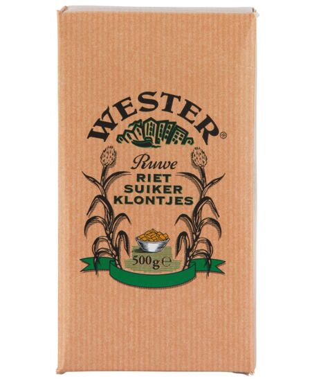Wester rietsuikerklontjes 500gr
