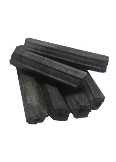 Hexagon charcoal staven