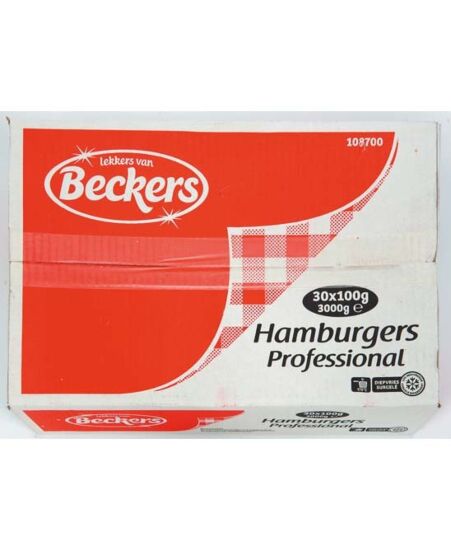 Beckers hamburger prof. 100gr