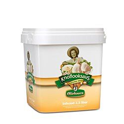 Oliehoorn knoflooksaus