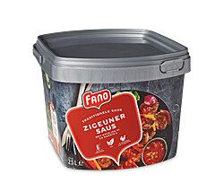 Fano paprikasaus hongaarse stijl