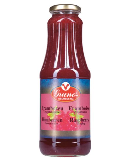 Gruno vruchtensorbet framboos