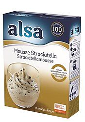 !Alsa stracciatellamousse 2x400g