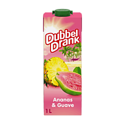 Dubbeldrank ananas/guave 1lt