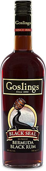 Gosling's black seal rum