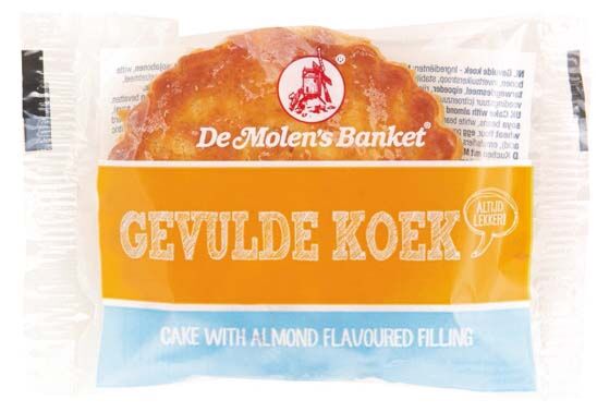 Molen gevulde koek psv 50gr