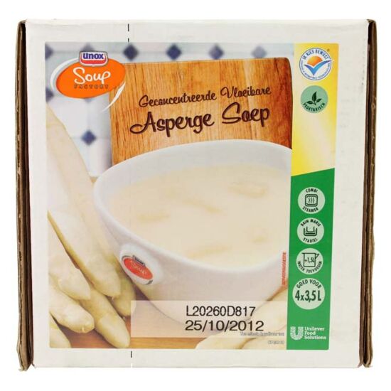 !Unox asperge cremesoep 2lt