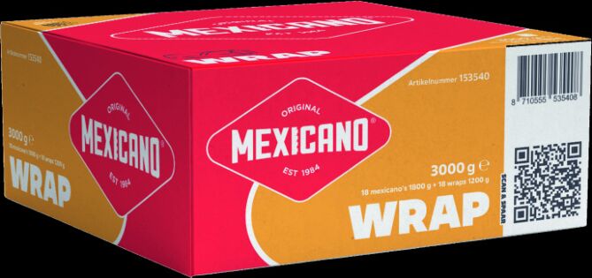 !Vries mexicano wrap 100gr