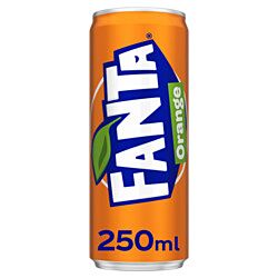 Fanta orange 25cl blik