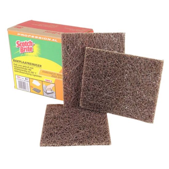 Scotch-brite bakplaatpads
