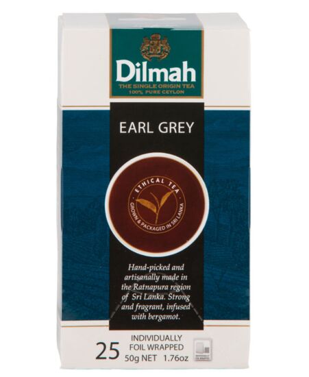 Dilmah earl grey thee 25x2gr