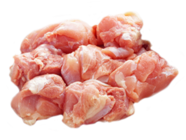 Kipdij blokje 2x2cm pkg