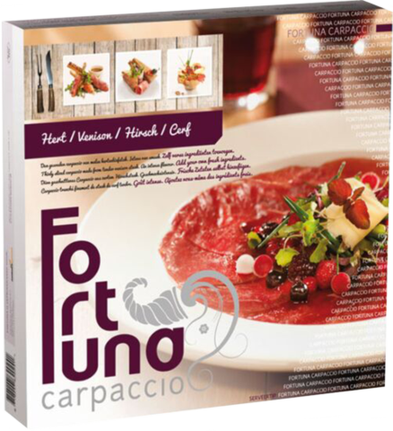 Hert Carpaccio gesneden (dv) 80g