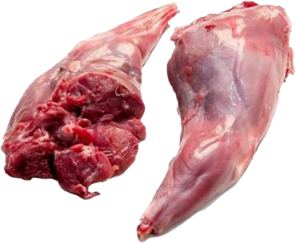 Hazen bout gevliesd Arg. ca.375g