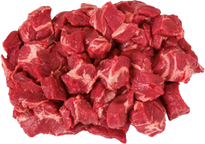 Asturia Kalfs goulash 3x3cm pkg