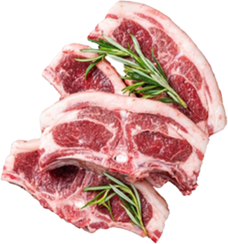 Texel Lams kotelet zadel ca.200g