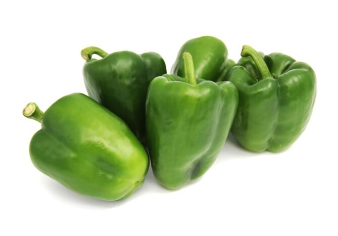 Paprika groen hollands per KILO