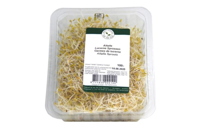 Alfalfa per bakje