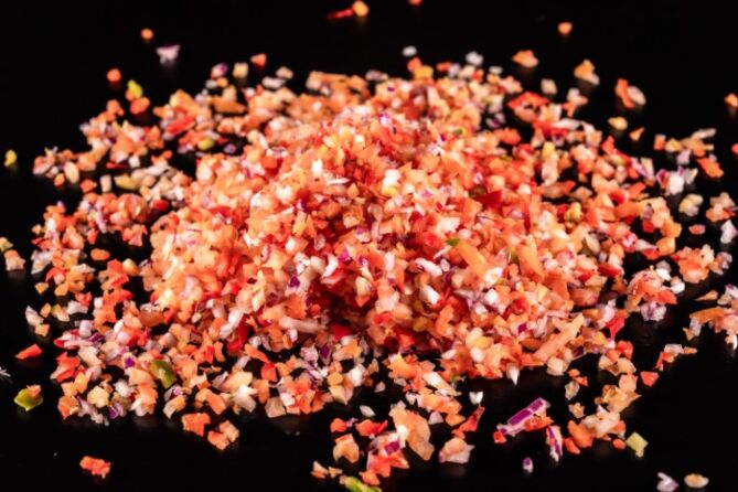 Rauwkost TOMATEN SALSA per 1kg