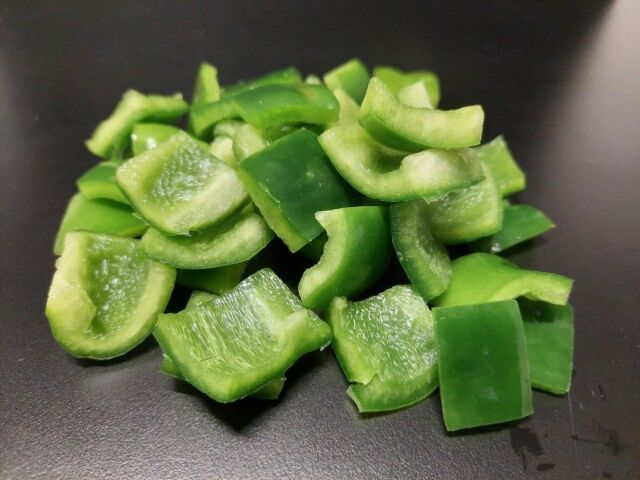 Paprika Groen BLOK 30MM per 1KG