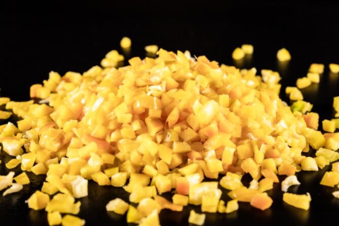 Paprika Geel BLOK 10MM per 1kg