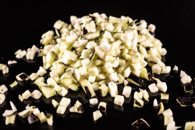 Aubergine BLOK 10MM per 1kg