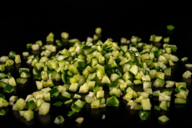 Komkommer BLOK 10MM per 1kg