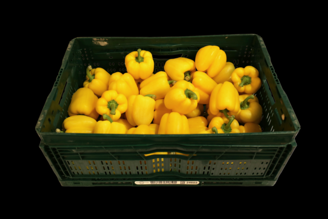 Paprika Geel per DOOS 5KG