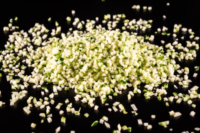 Courgette BLOK 5MM per 1kg