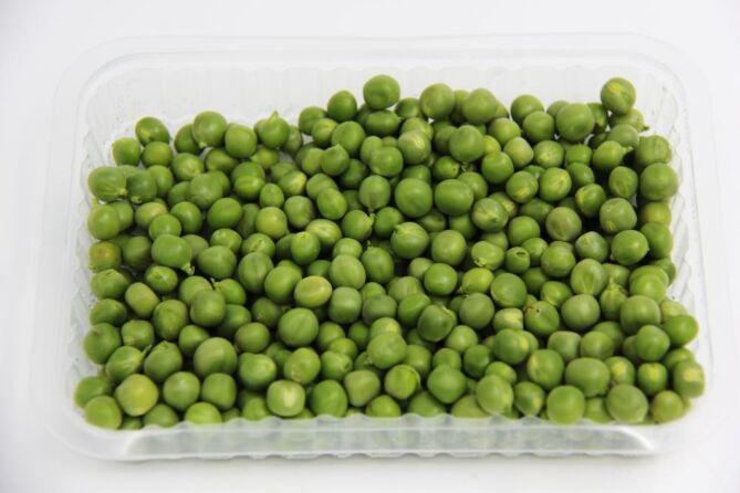 Doperwten schoon per bakje