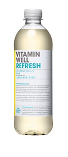 Vit.well refresh lemon-kiwi 50cl