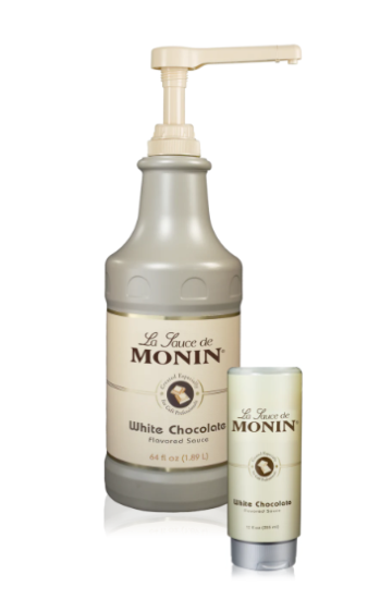 Monin white chocolate saus