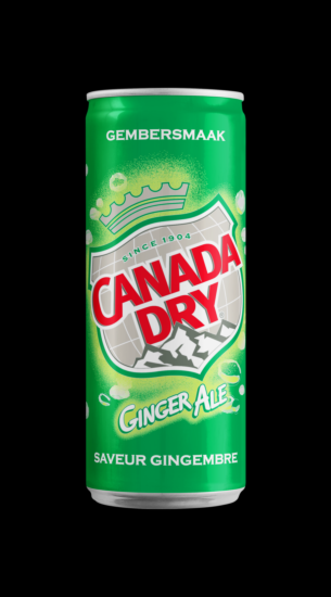 Canada dry ginger ale 33cl blik