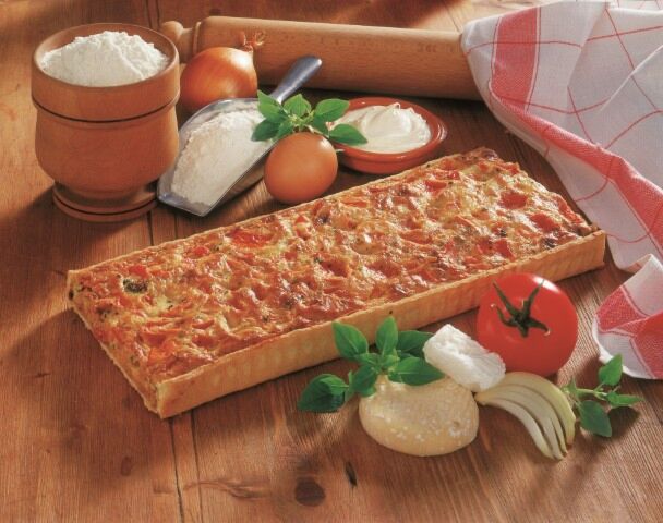 Loustain quiche chevre tom.1kg