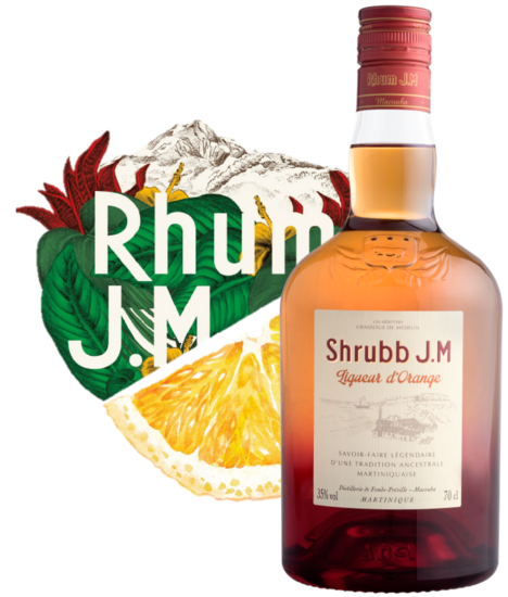 !Rhum jm rum shrubb orange likeur