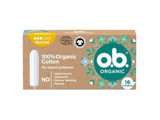 OB tampons org.cotton normal 16s