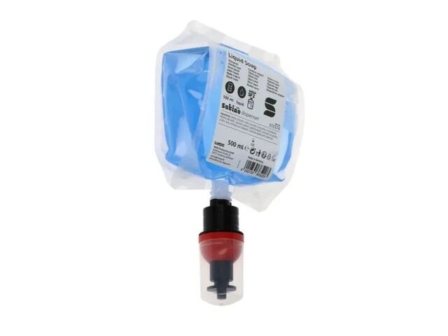 Satino handz.vloeib. blauw 500ml