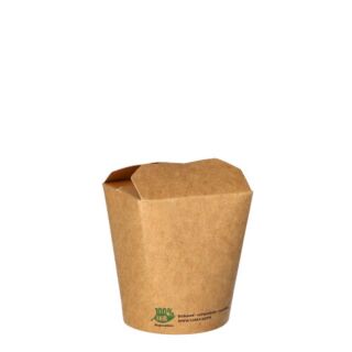 !Noodlebox bruin230ml 7,5x6,5x5,8