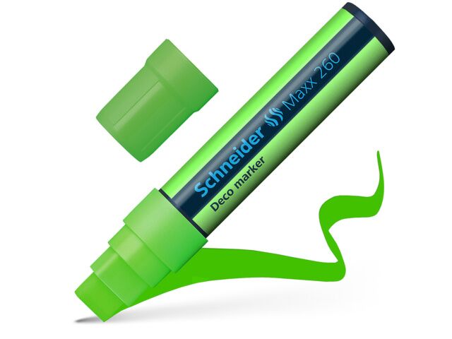 Schneider krijtmarker max260groen